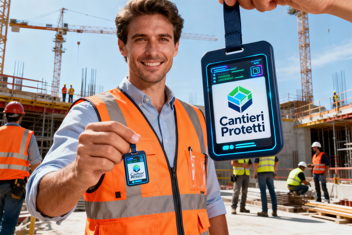 Badge Digitale di Cantiere,sicurezza,trasparenza e innovazione con Cantieri Protetti
