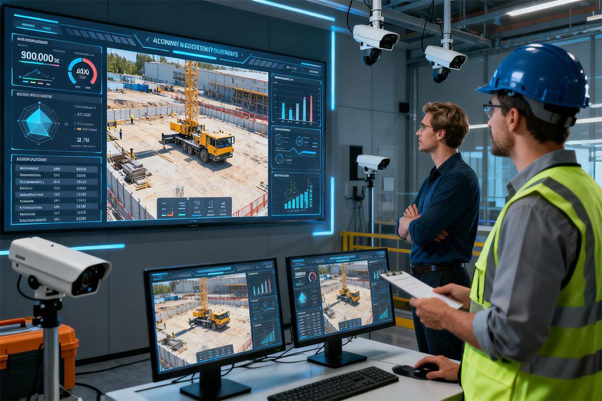 Monitoraggio remoto dei cantieri,il futuro della sicurezza e dell’efficienza