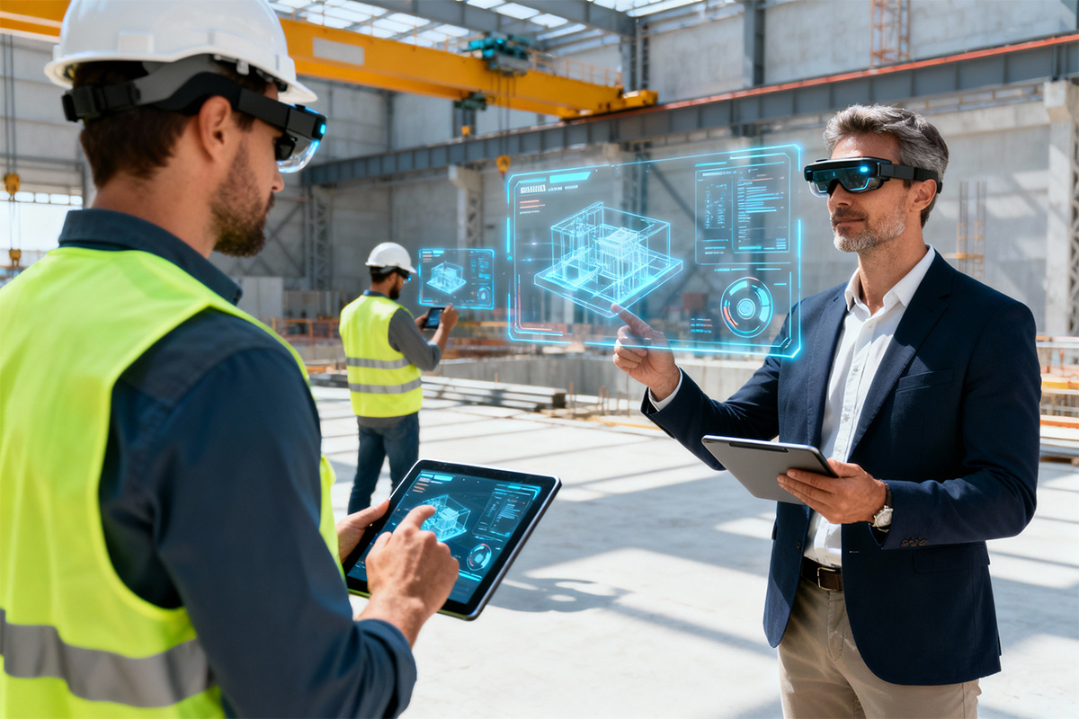 Cantieri del futuro,realtà aumentata e digital twin per la sicurezza operativa
