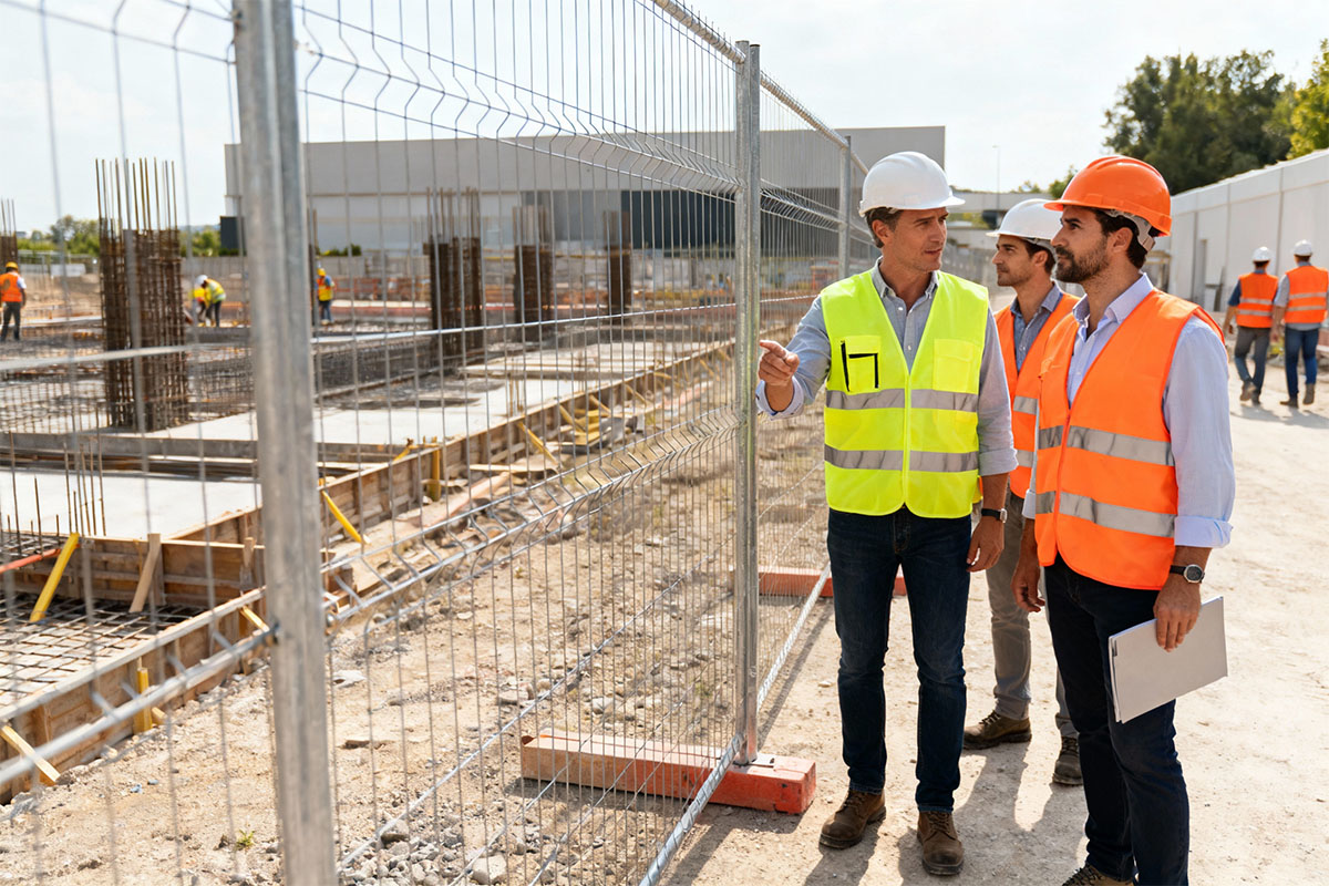 Recinzioni da cantiere,ordine e professionalità