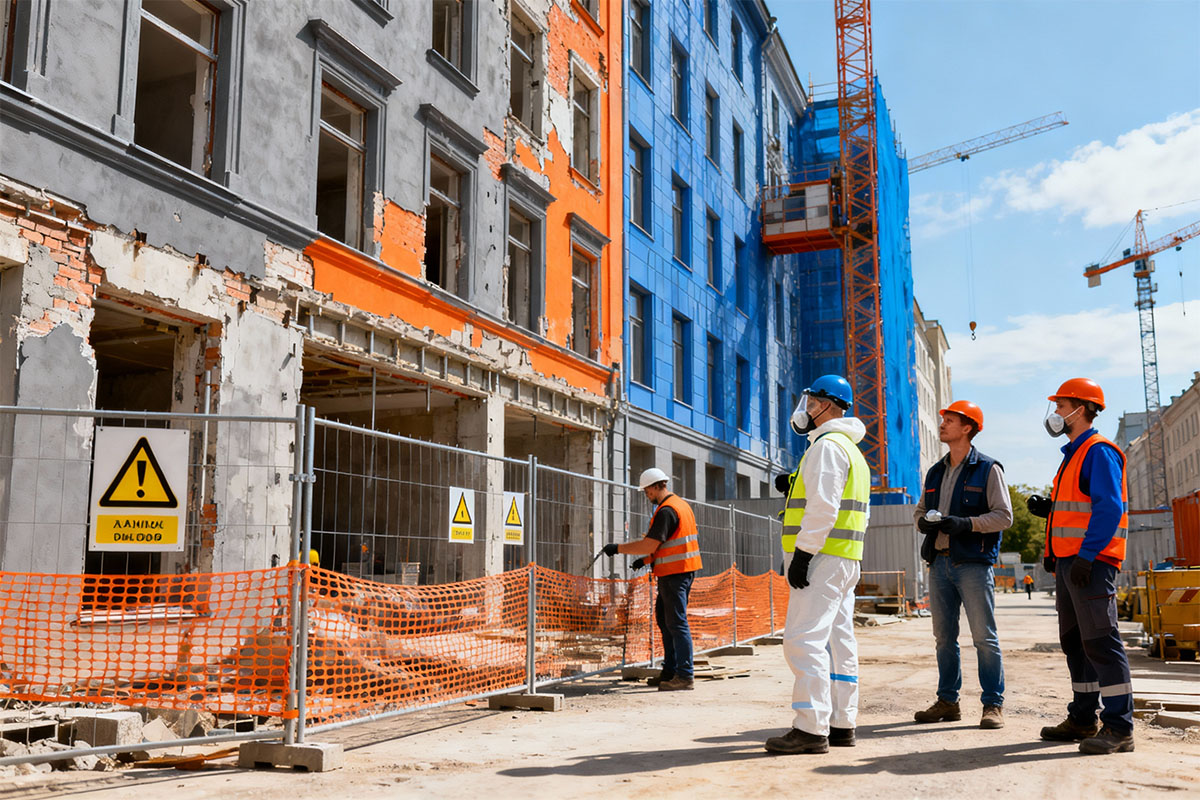 Sicurezza nelle ristrutturazioni urbane: sfide e soluzioni
