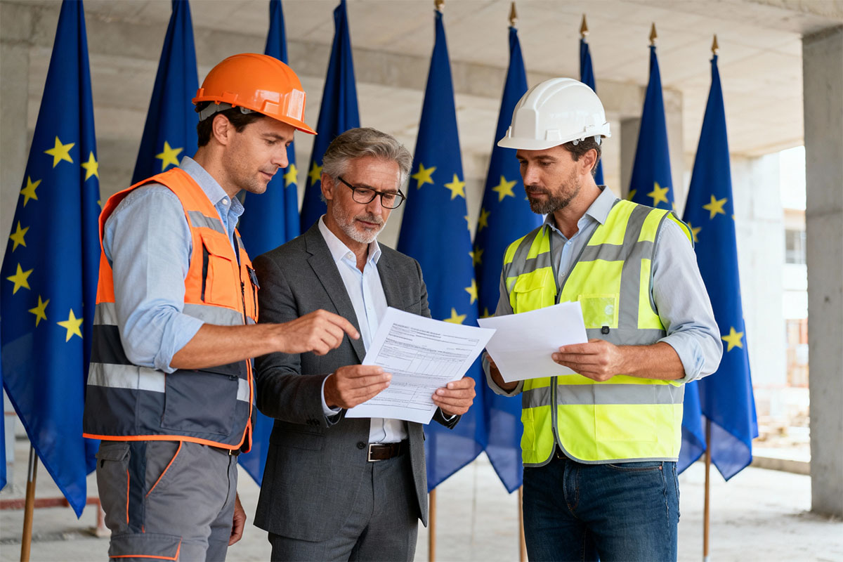 Normative europee sulla sicurezza nei cantieri,cosa cambia all’inizio del 2026
